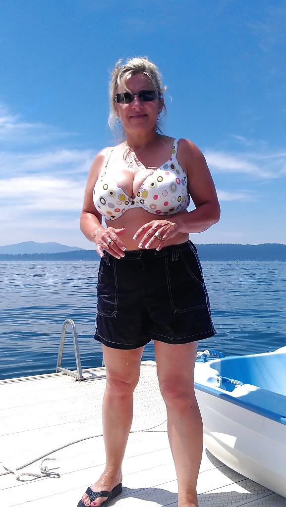 Mature Blonde Wife On Holiday #19300037