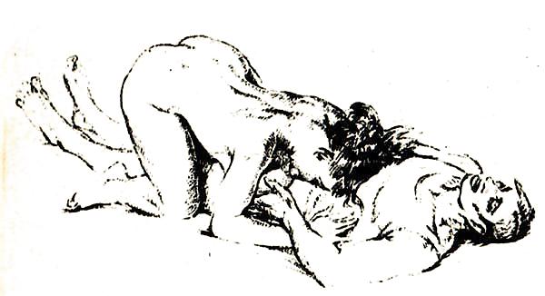 描かれたポルノアート 22 - フェラチオ 1
 #19029586