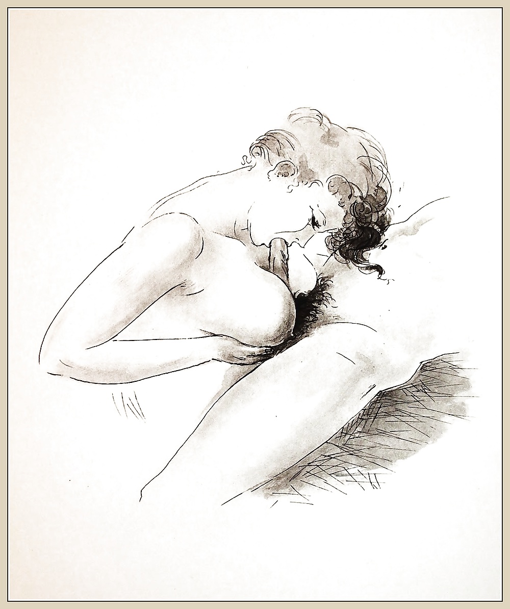 描かれたポルノアート 22 - フェラチオ 1
 #19029605