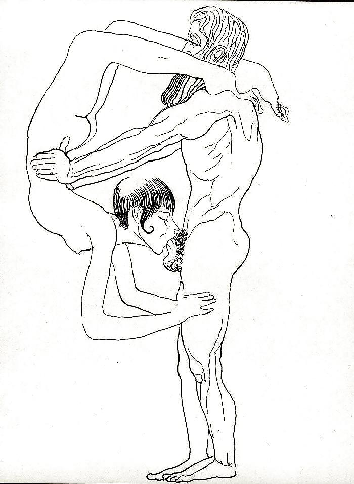 Ellos. arte porno dibujado 22 - felación 1
 #19029652