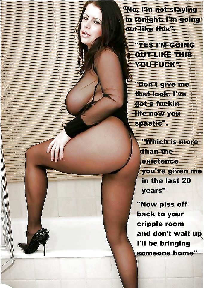 Disabled Cuckold BDSM Femdom Slut Captions #15787169