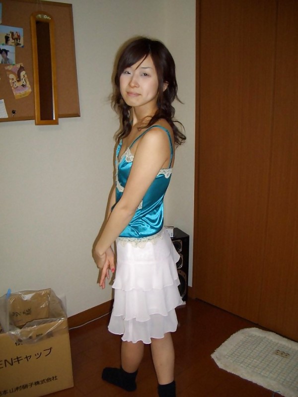 Cute Korean girl with small breasts #4917399
