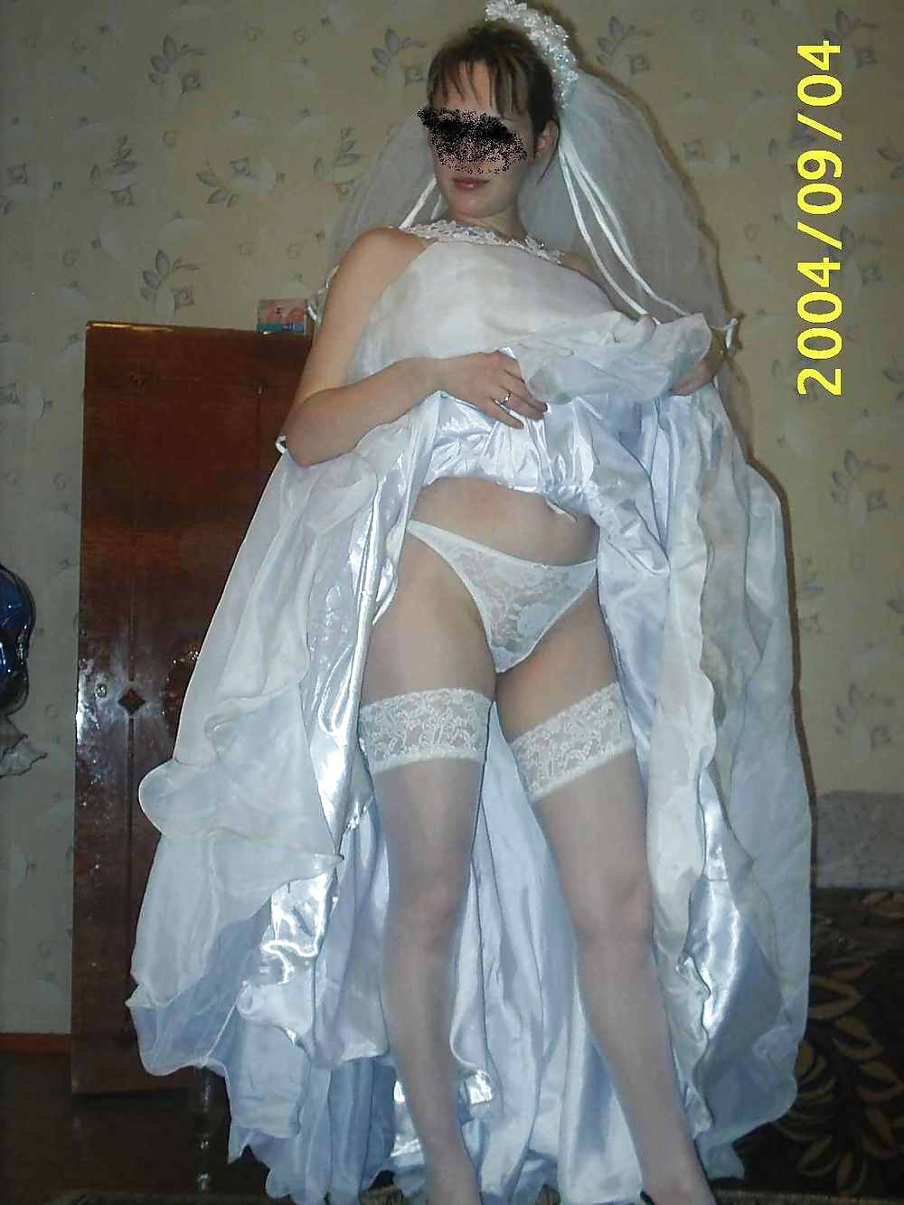 BRIDES marry wedding panties stocking voyeur - hochzeit  #10583057