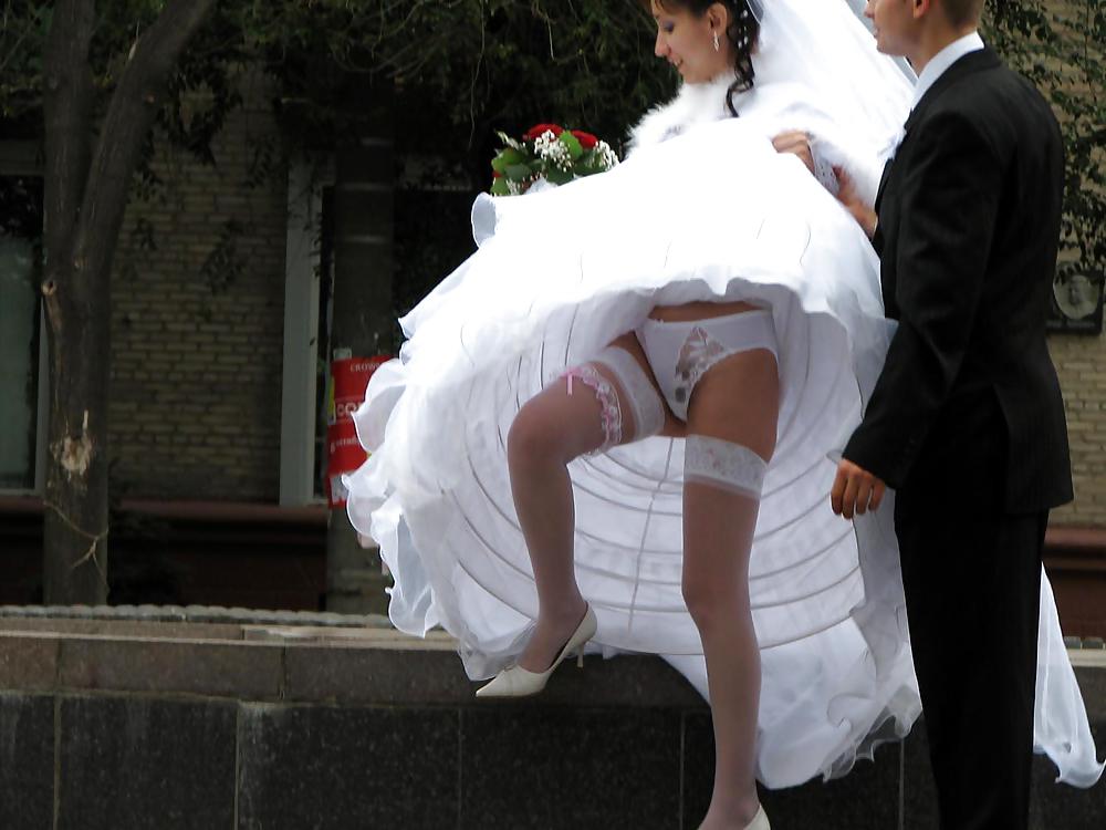 Le spose sposano il matrimonio mutandine calze voyeur - hochzeit 
 #10583085