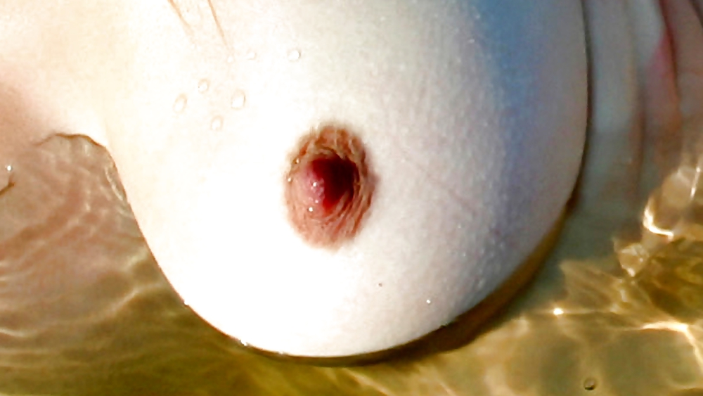 Close up on Maria's perfect natural tits & nipples  - DG37 #13714971