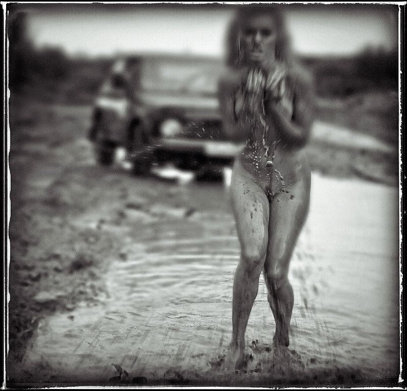 Portraits of  black and white nude  #3803151