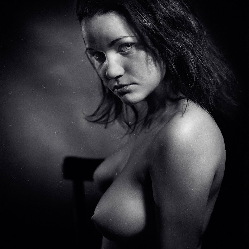 Portraits of  black and white nude  #3803516