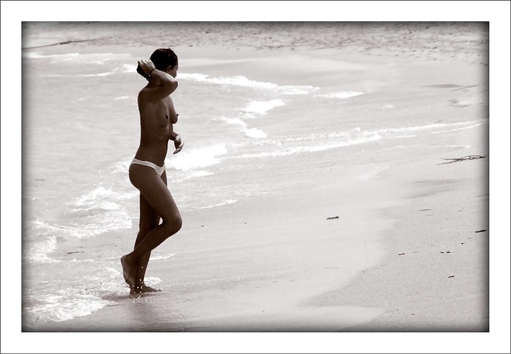 Portraits of  black and white nude  #3803603