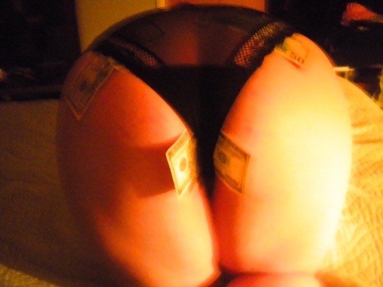 Money for sex stuffed in wife's panties. #4718331