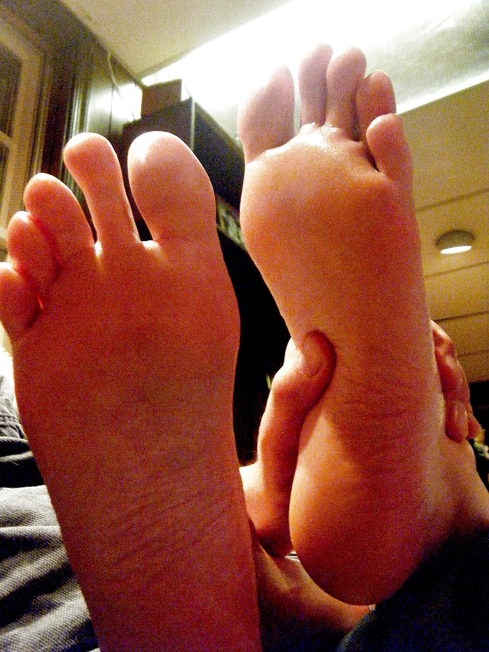 More candid shots of my wife's exquisite feet and toes #1762137