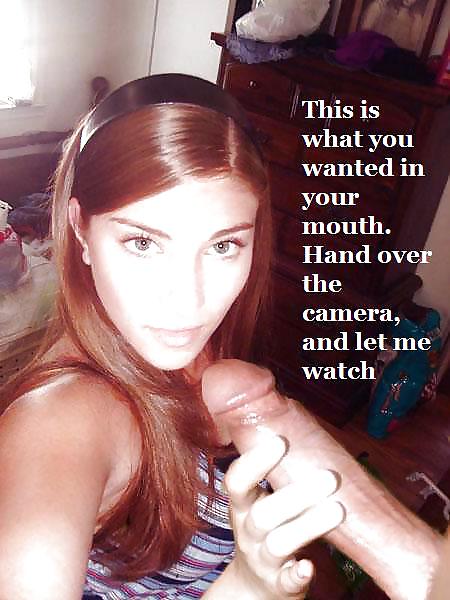 Sexy captioned blowjob babes #21085586