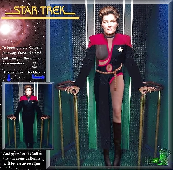 Kate Mulgrew Katherine Janeway Star Trek #18030306