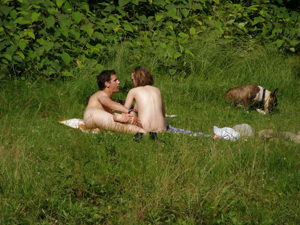 Sex near a lake (public) #22254380