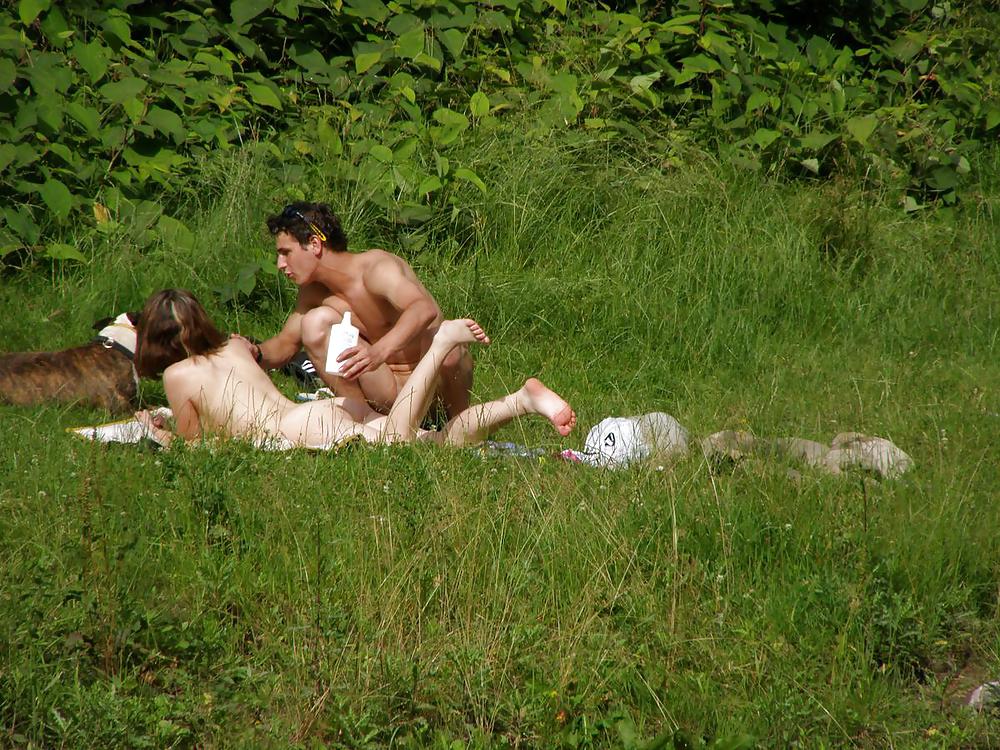 Sex near a lake (public) #22254573