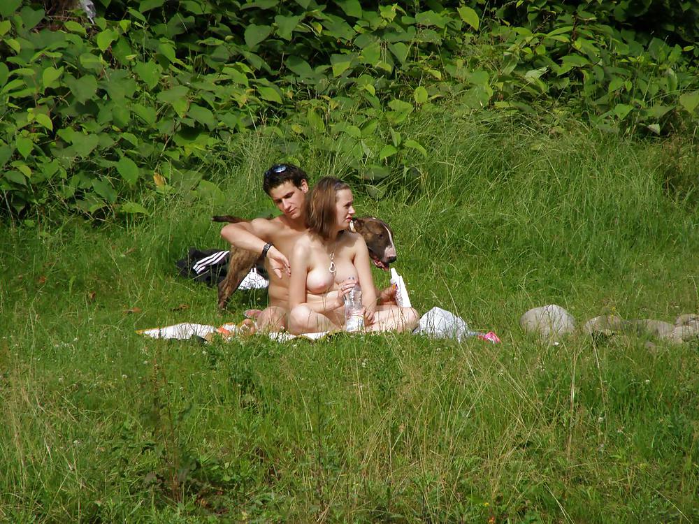 Sex near a lake (public) #22254631