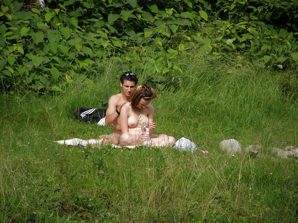 Sex near a lake (public) #22254672