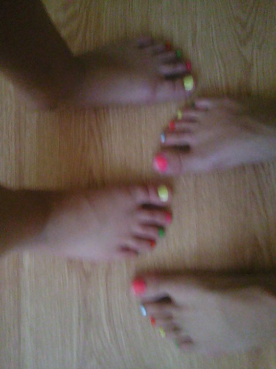 Feet of my daughter and her friends #8250005