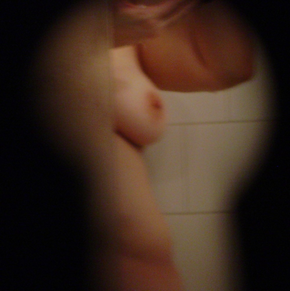 My bbw wife at shower and after  #697848