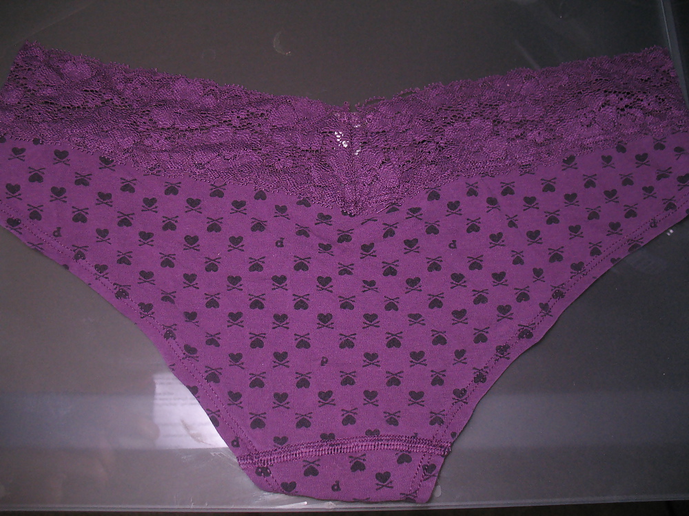 Purple Panty Cumshot #10832770