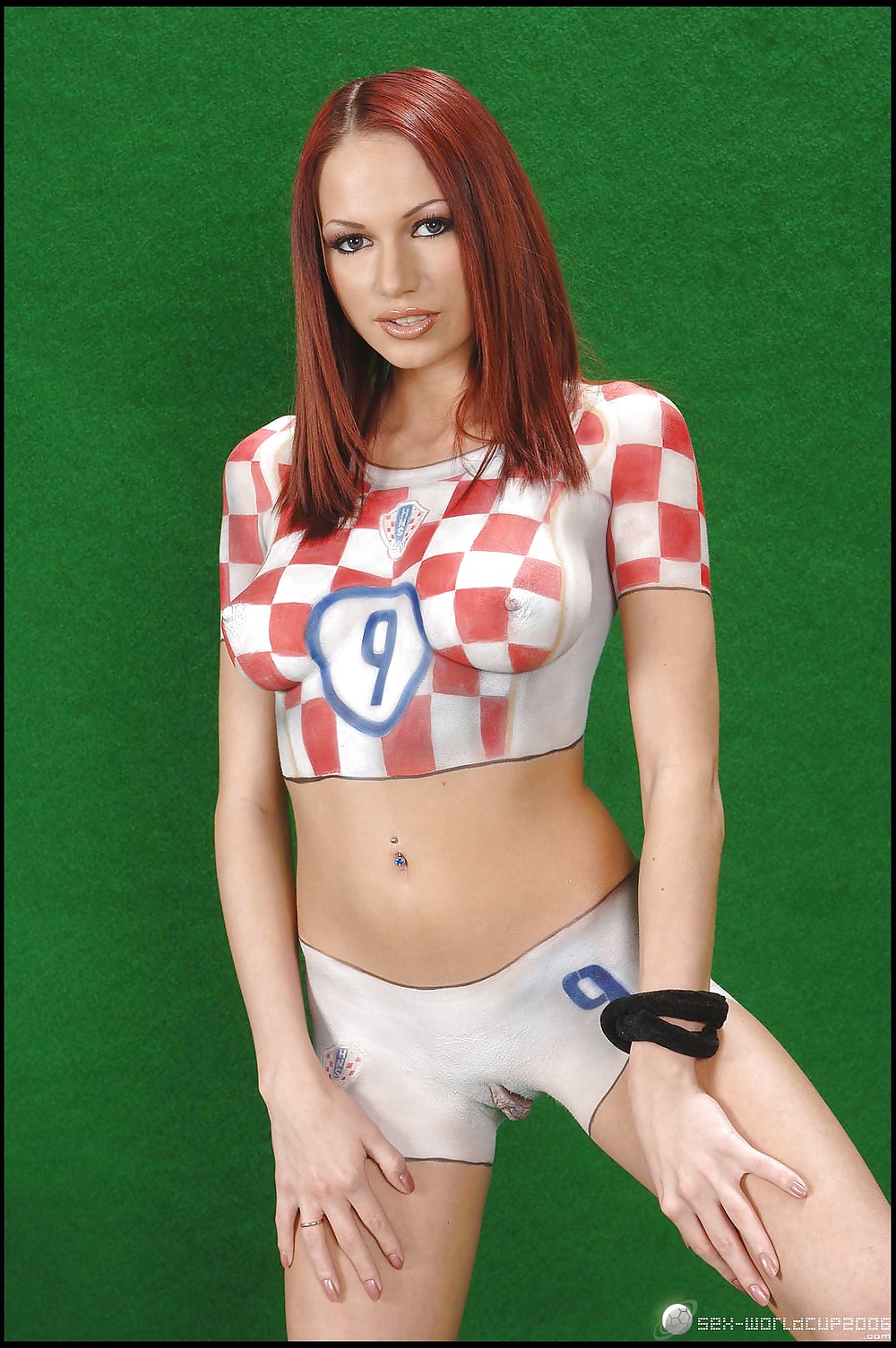 Mundial de fútbol - pintura corporal
 #15269278