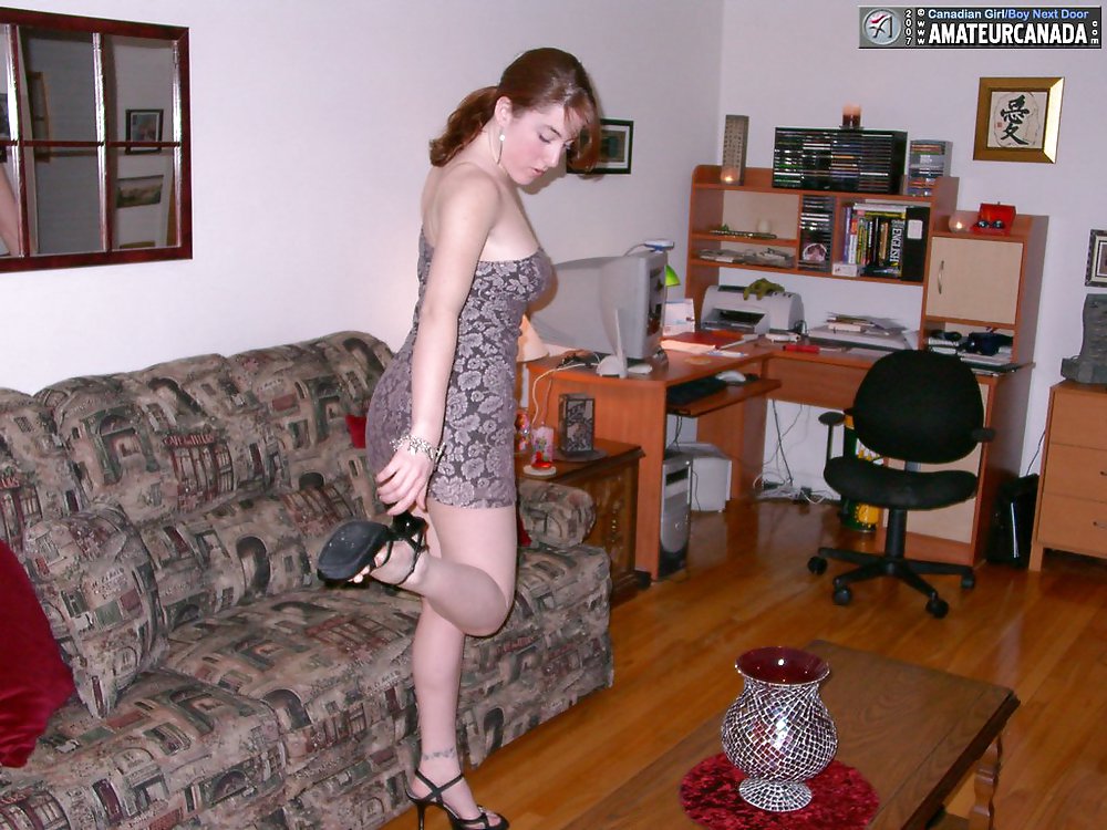 Anna sexy dress ready to go out amateur poses #7272243