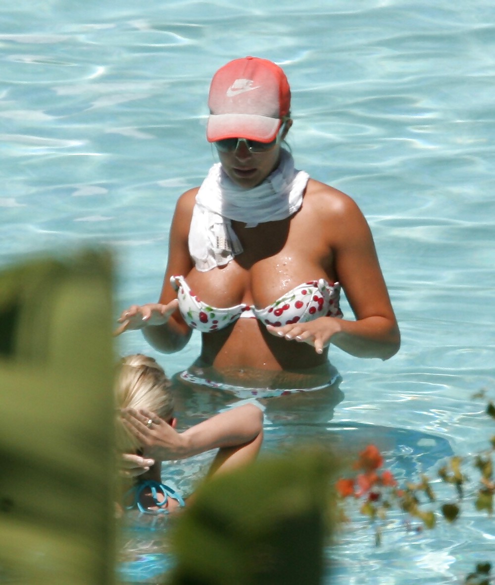 Gemma Atkinson Bikini Candids Am Pool In Miami #2322747