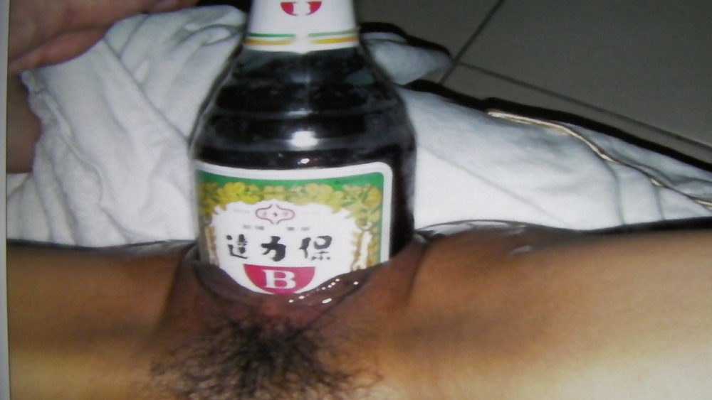 Taiwan Frau Öffentlichkeit Muschi Flasche Einfügung #20139337