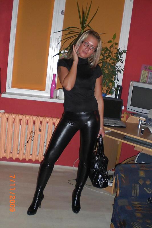 Polish girls in leather #13668051