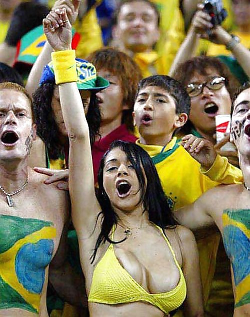 Weltmeisterschaft 2002 - Brasilianische Fan #5247002