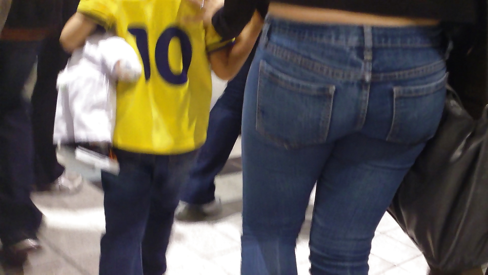 Beautiful girls butts & ass in jeans  #7562435
