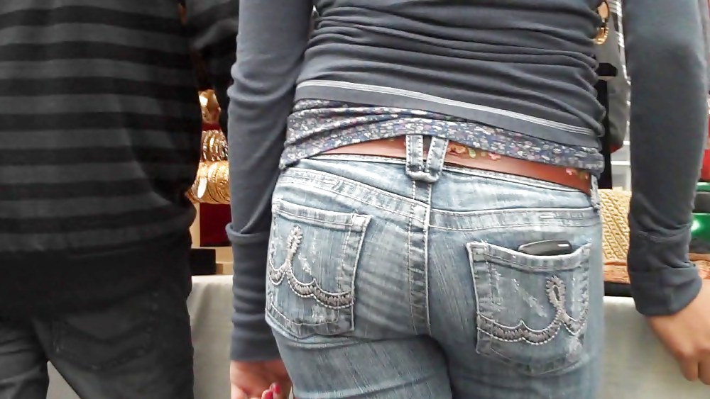 Beautiful girls butts & ass in jeans  #7562709