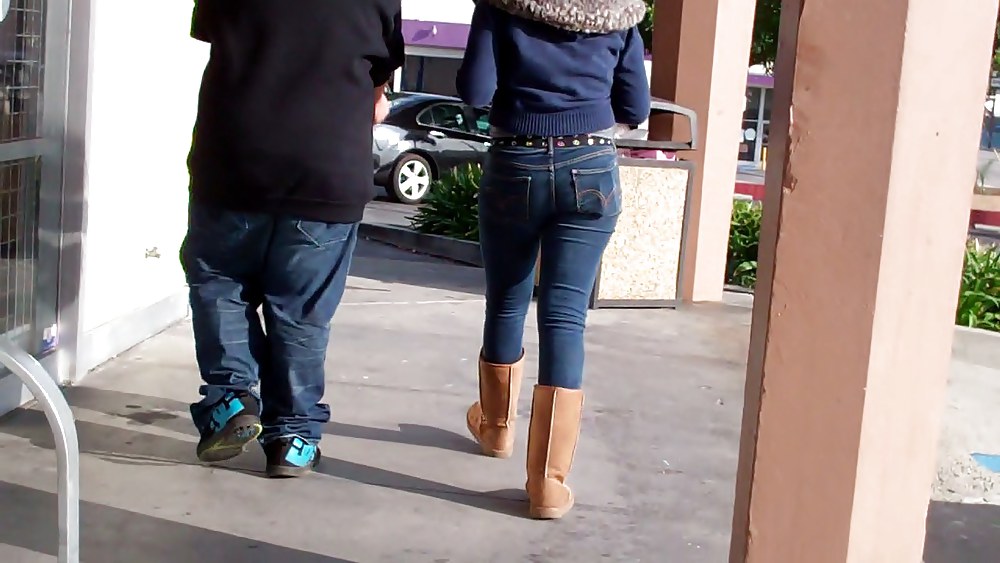 Beautiful girls butts & ass in jeans  #7562847