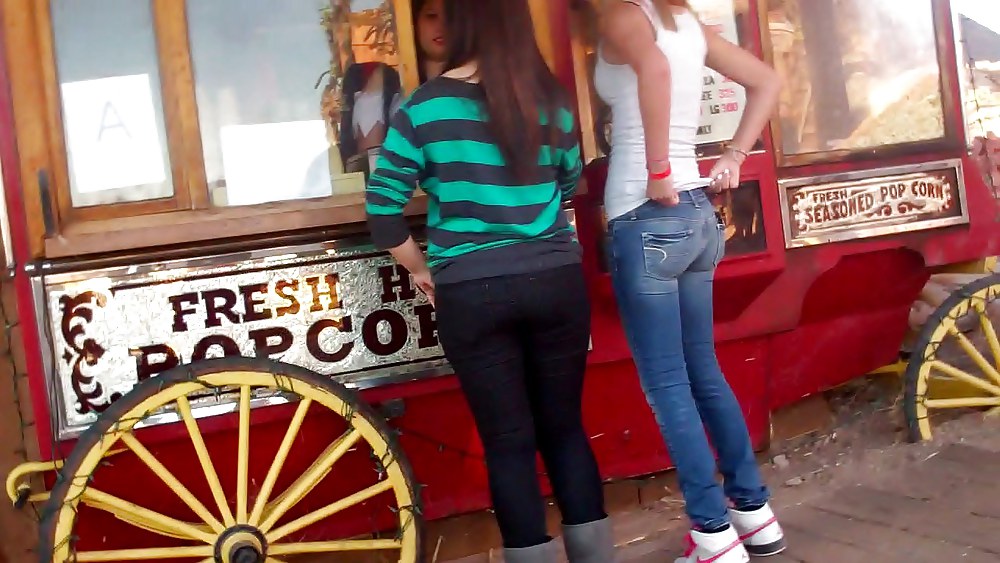 Beautiful girls butts & ass in jeans  #7563036