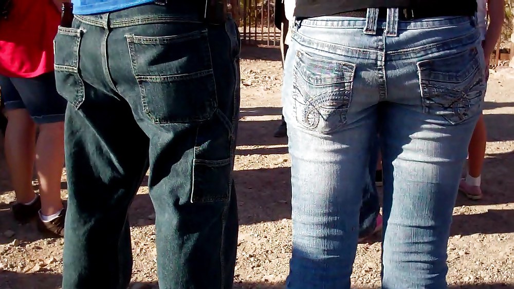 Beautiful girls butts & ass in jeans  #7563236