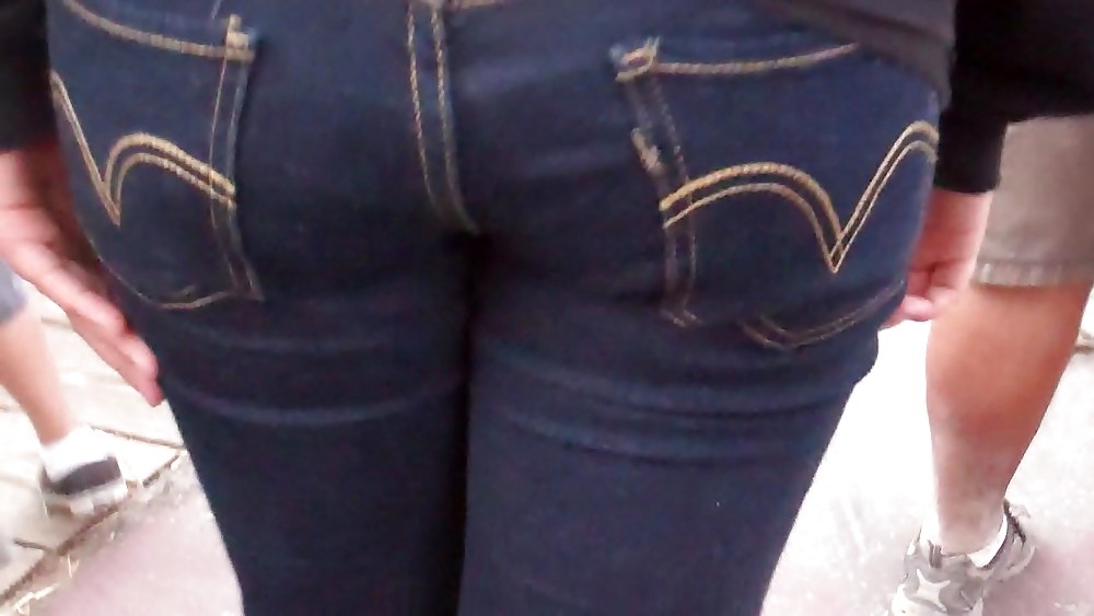 Beautiful girls butts & ass in jeans  #7563289