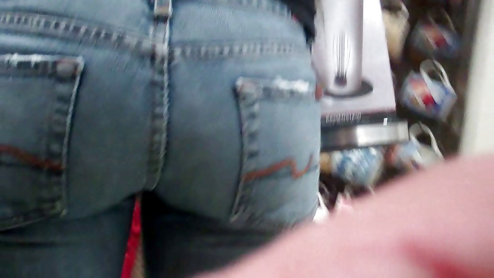 Beautiful girls butts & ass in jeans  #7563388