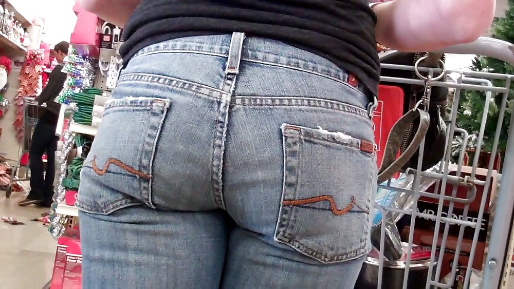 Beautiful girls butts & ass in jeans  #7563431