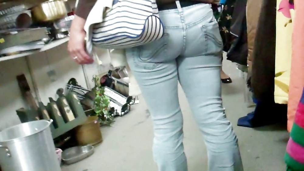 Beautiful girls butts & ass in jeans  #7563447
