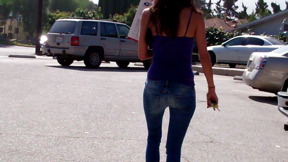 Beautiful girls butts & ass in jeans  #7563455