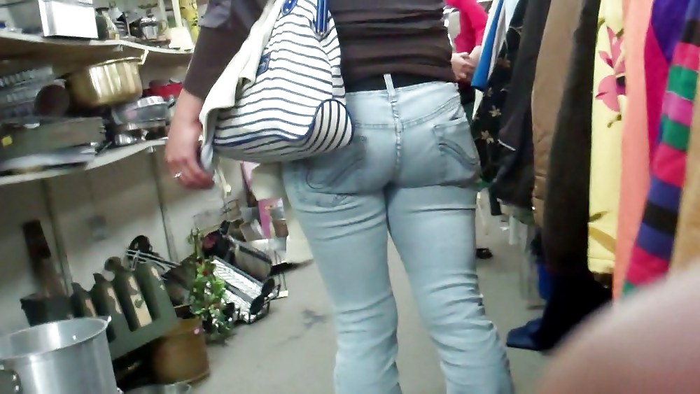 Beautiful girls butts & ass in jeans  #7563481
