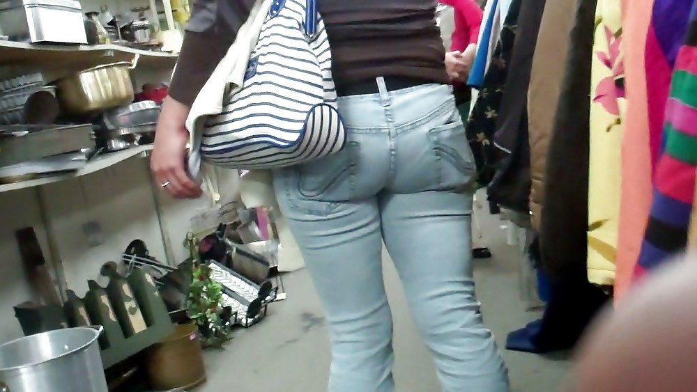 Beautiful girls butts & ass in jeans  #7563499