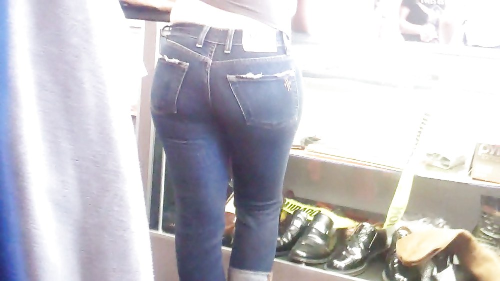 Beautiful girls butts & ass in jeans  #7563712