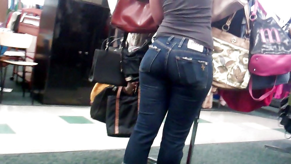 Beautiful girls butts & ass in jeans  #7563777