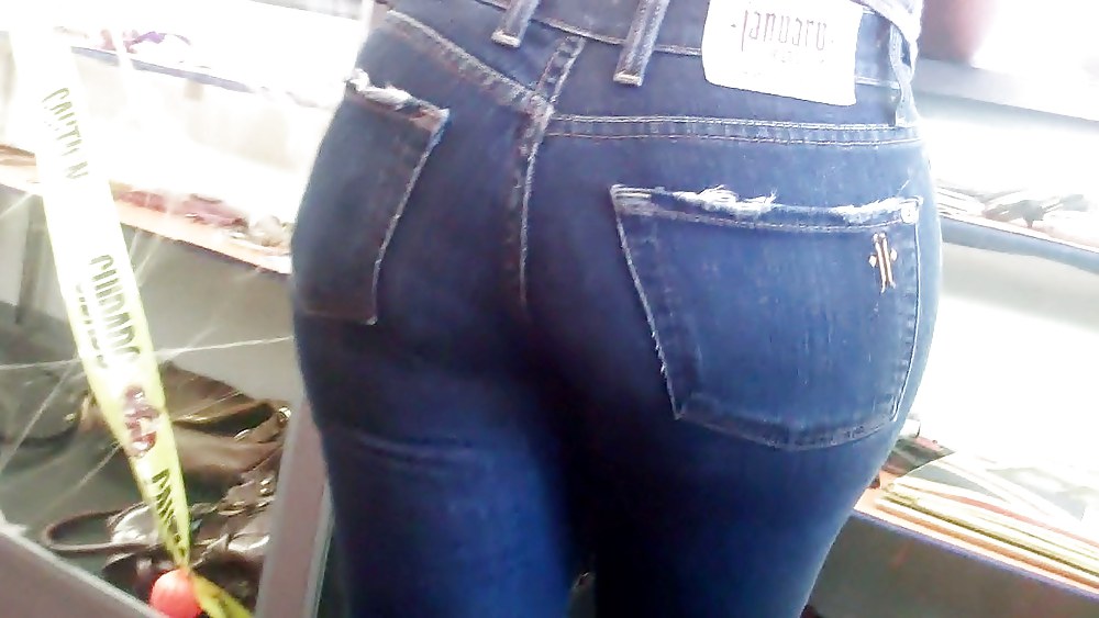 Beautiful girls butts & ass in jeans  #7563860