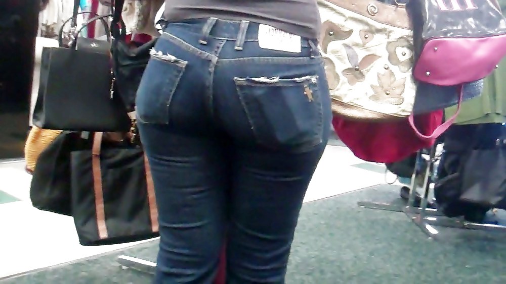 Beautiful girls butts & ass in jeans  #7563945