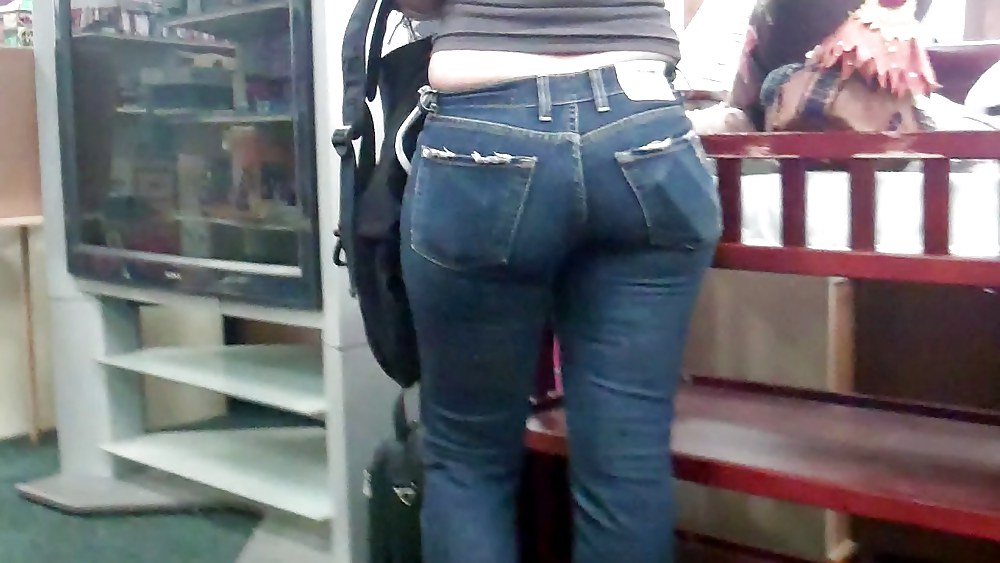 Beautiful girls butts & ass in jeans  #7564039