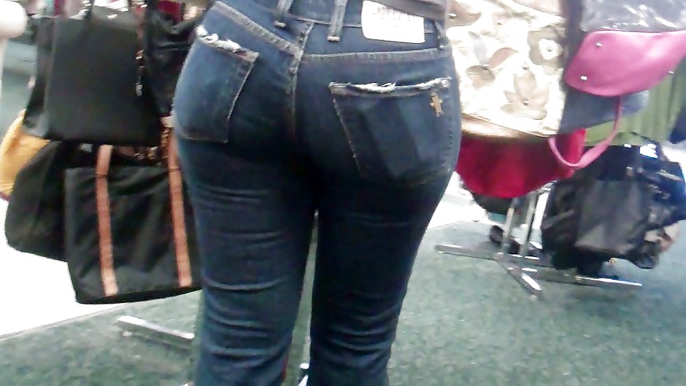 Beautiful girls butts & ass in jeans  #7564047