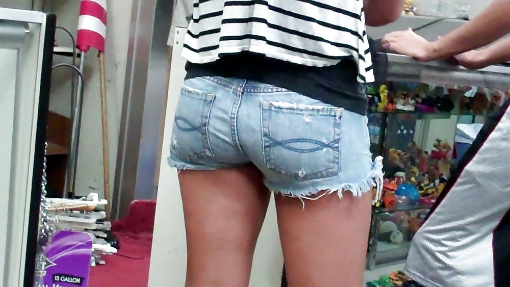 Schöne Mädchen Stummel & Arsch In Jeans #7564054