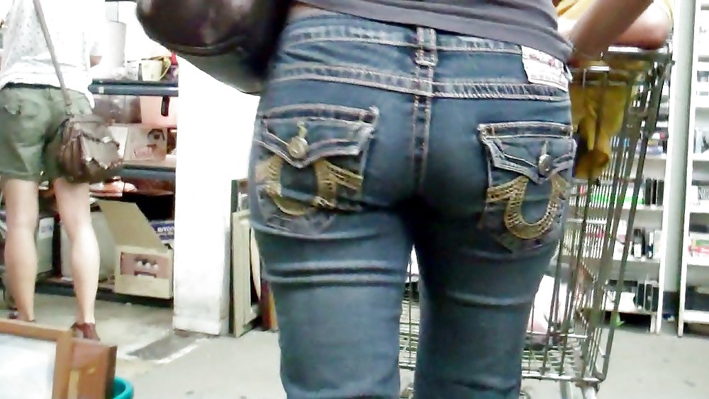 Beautiful girls butts & ass in jeans  #7564153