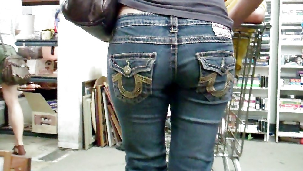 Beautiful girls butts & ass in jeans  #7564174